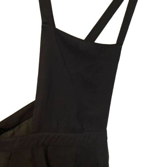 Final price drop Forever 21 Medium Black Dressy Overall Mini Short Jumper Romper - Picture 2 of 9